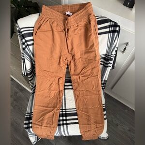 NWT Pink Lily Women’s Orange Jogger Pants XS
